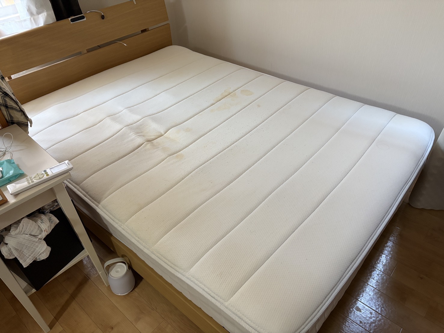 【明石市沢野Ｈ様】不用品（ベッドなど）回収の回収事例